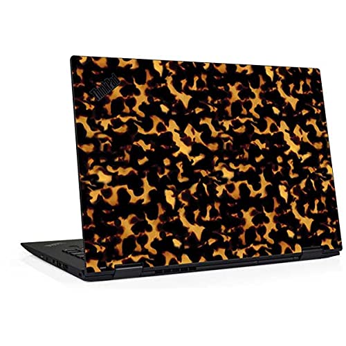 Skinit Decal Laptop Skin Compatible with Thinkpad X1 Yoga (3rd Gen 2018) - Originally Designed Tortoise Shell Design