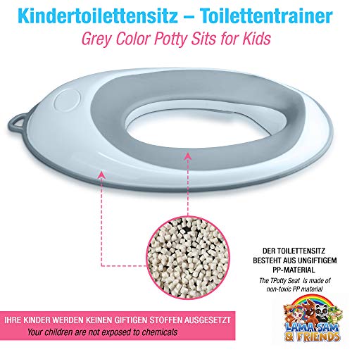 Lama Sam & Friends - Baby Kids Toilet Training Seat - Ring voor jongens of meisjes Veilig Antislip Oppervlak - Afbeelding 7