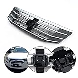 Compatible for Honda Accord Crosstour 2010 2011 2012 Chrome Front Bumper Upper Grille Grill