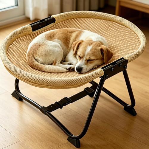 Lit surélevé pour chien et chat transportable idéal camping - 4