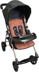 Carrinho de Bebe para Passeio Berço Galzerano Romano Terracota