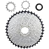Compatibilidad con ruedas libres: adecuado para bicicletas de carretera, bicicletas de montaña, MTB etc., compatible con sistemas de transmisión SHIMANO y SRAM. Compatible con cubos HG (excepto Sram XD)