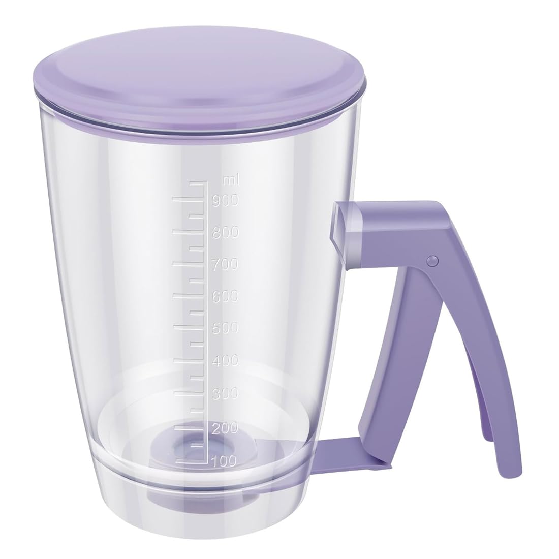 Aundhegrtt Pancake Batter Dispenser with Squeeze Handle for Pancakes Waffle Muffin Mix Cake Cupcake Baking Separator