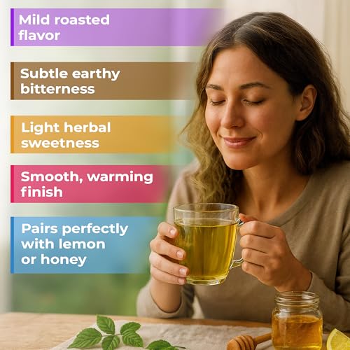 Image of 100 Bags Dandelion Root Tea Dandelion Tea Herbal (Taraxacum Officinale) - 100 Count 1.5g Bags Dried Herb Raiz De Diente De Leon