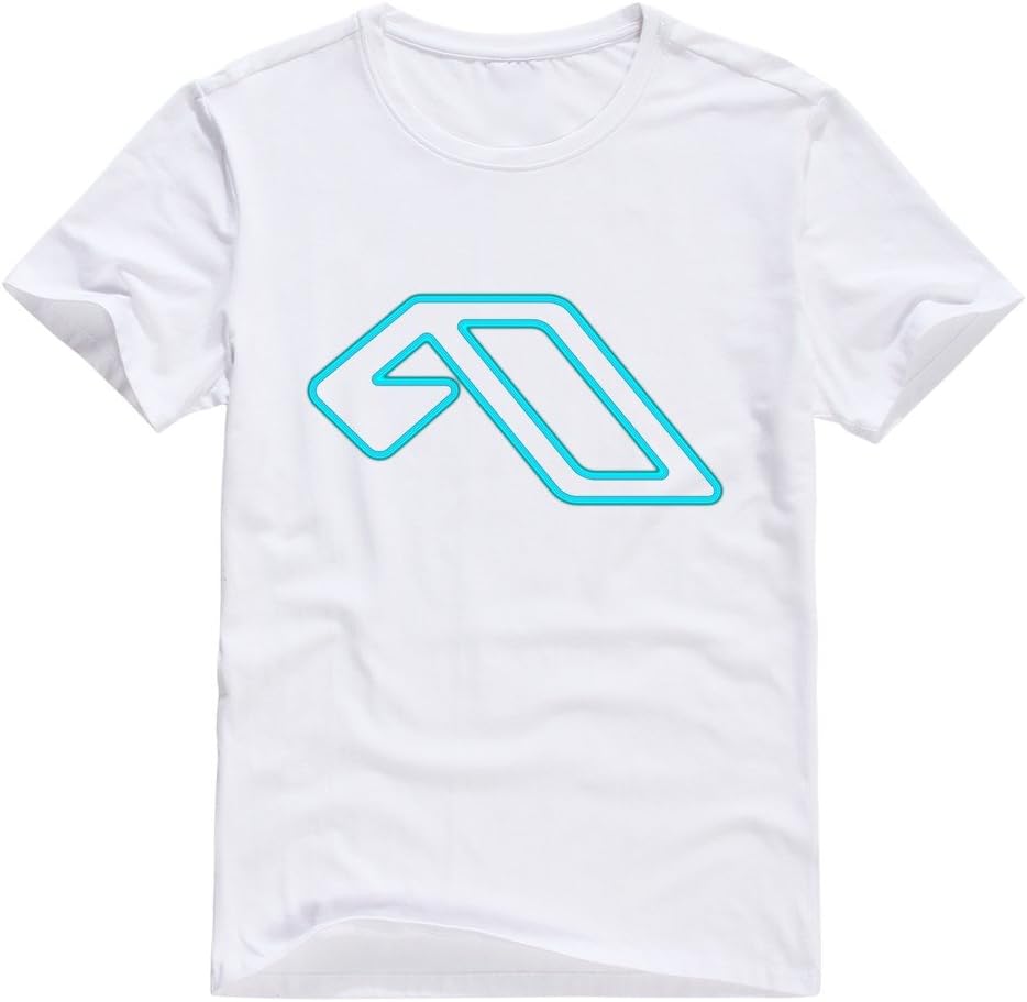 Men's 10 Years Of Anjunabeats Above Beyond Swag 100% Cotton T Shirt White US Size M