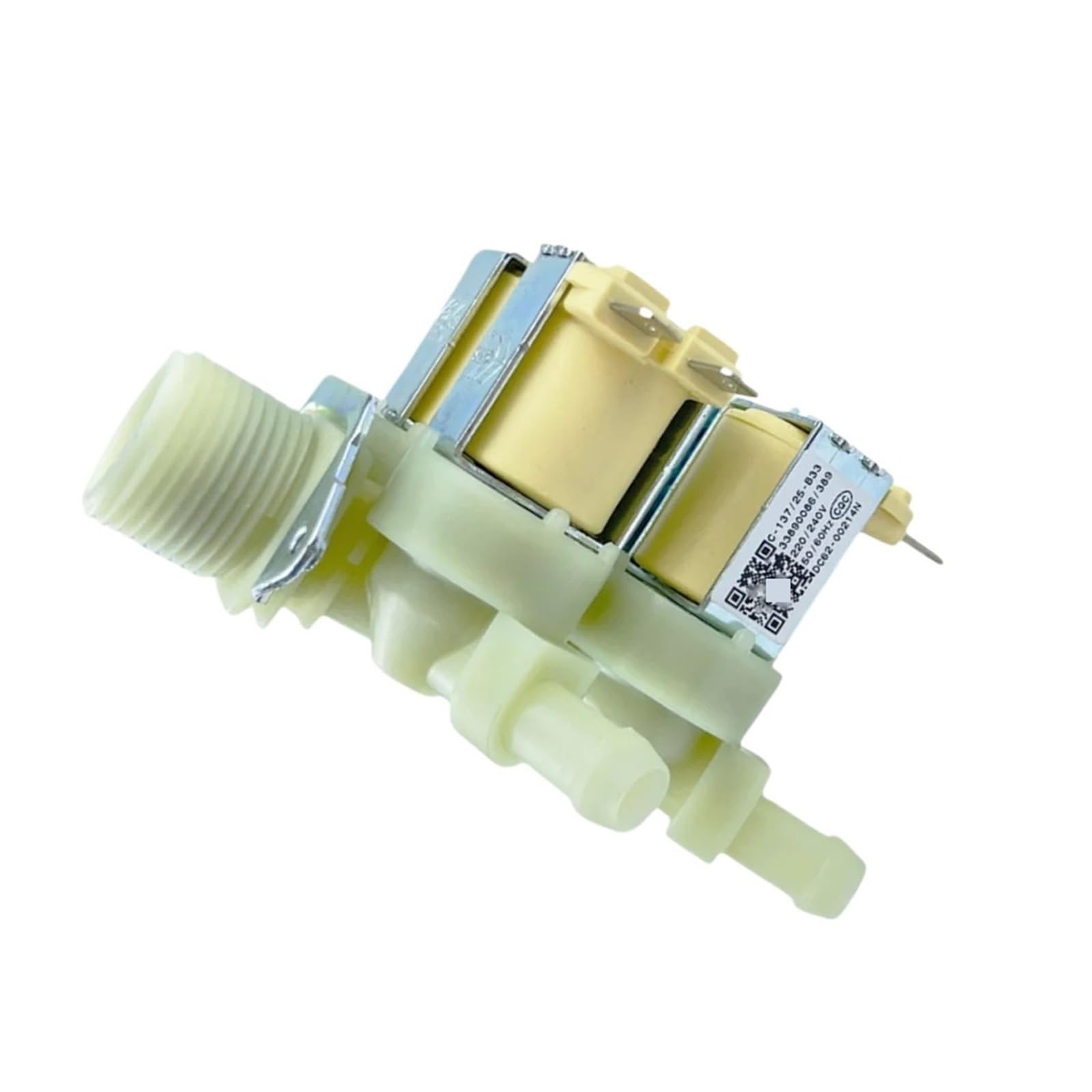 HHB18I Washing Machine Electric Water Inlet Solenoid Valve DC62-00214N 220V 50/60Hz Washer Parts