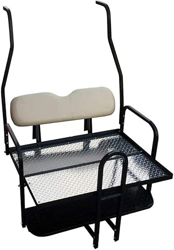 Miniatura 2 de Performance Plus Carts Club Car DS Golf Cart Rear Flip Back Seat Kit para 2000.5 - Up Factory Buff