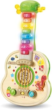 VTech Magic Lumi Guitare Musicale Interactive 3-en-1