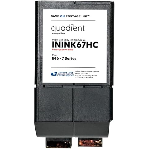 Save On Postage Ink Compatible ININK67HC Quadient Neopost Compatible Ink Cartridge - High Capacity for in Series 600/700/750 Mailing Machine Bases Cover