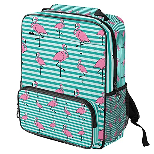 Sac à dos ordinateur portable avec motif flamant rose original et stylé
