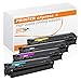 Produktbild Printer-eXpress XXL Toner 4er Set kompatibel mit HP CE740A, CE741A, CE742A, CE743A, 307A für HP Color Laserjet CP5225, CP5225DN, CP5225N, CP5225XH Professional Drucker