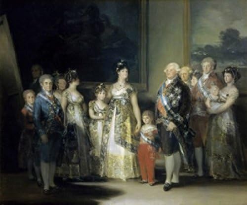 Carlos IV y su familia Francisco de Goya y Lucientes (17461828spanish) Museo del Prado Madrid Póster (18x 24)