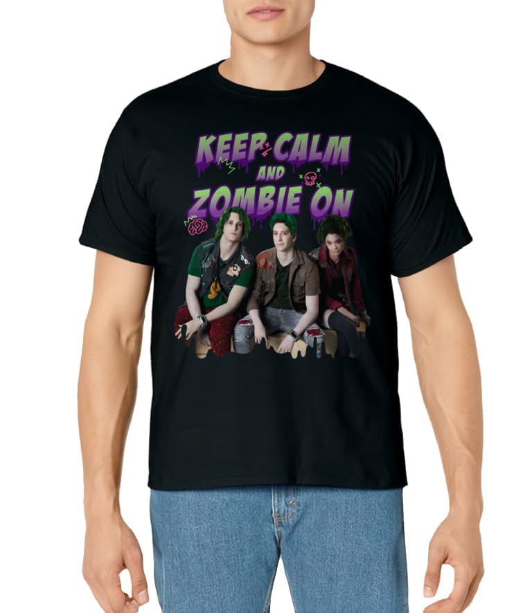 T-shirt Zombies 2 Disney Channel imprimé coton pour ado
