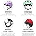 woom Ready Kids' Helmet, Adjustable Pinch-Free Children's Helmet with Reflective Details for Bicycle Riding, Roller Skating & Scooting, for Boys & Girls (Ages 1-14) - Charcoal Metallic - Small