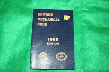 Paperback Uniform Mechanical Code 1985 Edition Book