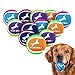 EXPAWLORER Squeaky Tennis Balls for Dogs-12 Pack High Elastic Durable Dog Tennis Balls for Aggressive Chewers, Interactive Dog Chew Toys for Training, Fetching, Chewing, Playing,Chasing