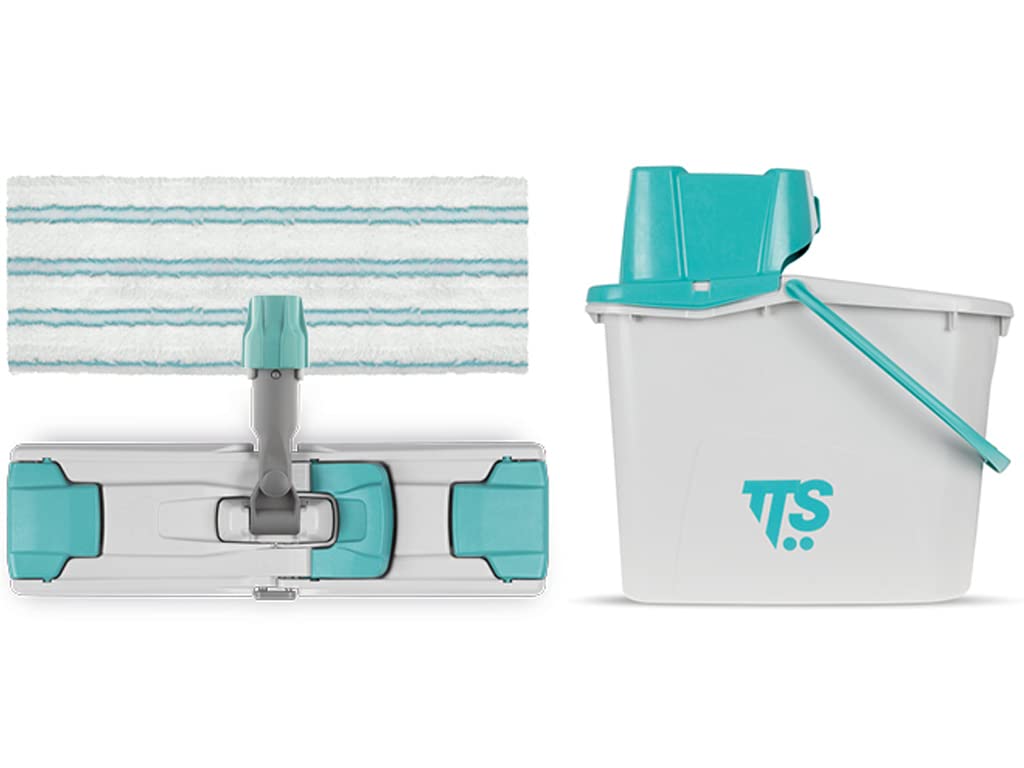 Mopa fregona TTS - Kit Cubo y fregona Plana - Uni Junior TTS