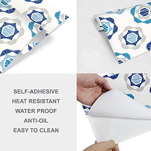 Image of Amazon Brand - Solimo PVC Self-Adhesive Wallpaper, Abstract, 41cm x 4.56m