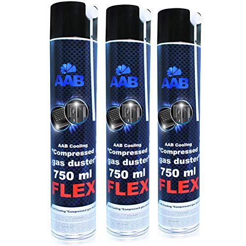 ✅ EFFICIENTE PULIZIA - Tubo Aria Compressa ideale per la rimozione di polvere, sporcizia, liquidi e tutti gli altri contaminanti che si aderiscono liberamente alle superfici pulite.