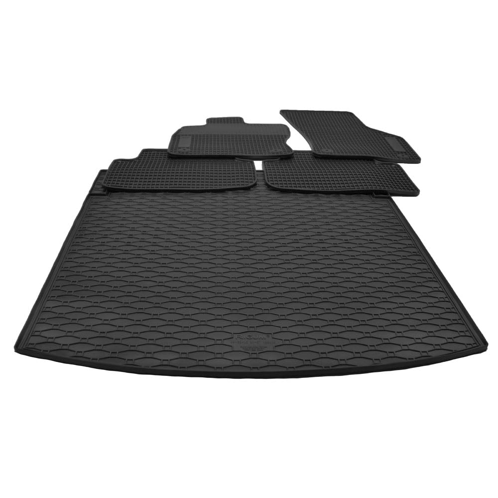 Gummimatten + Kofferraumwanne Set passend für Seat Leon 4 IV KL Sportstourer Kombi ab Bj.2020