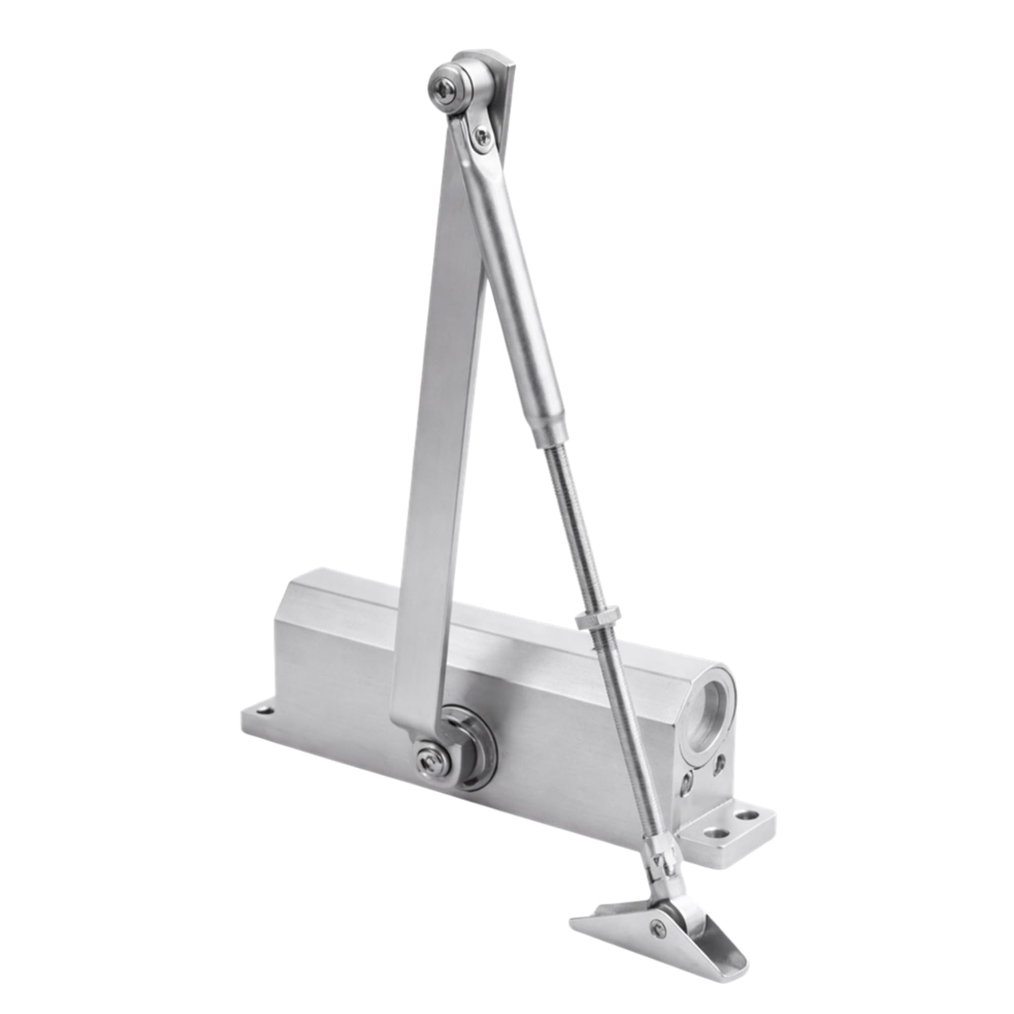Hunta Silver Handlezone® Size 3 Door Closer | Bs En 1154 Certified | Certifire Approved | Ukca & Ce Marked | Fire Rated Hydraulic Door Closer | Adjustable | Up To 60Kg / 950Mm | | Ref 603