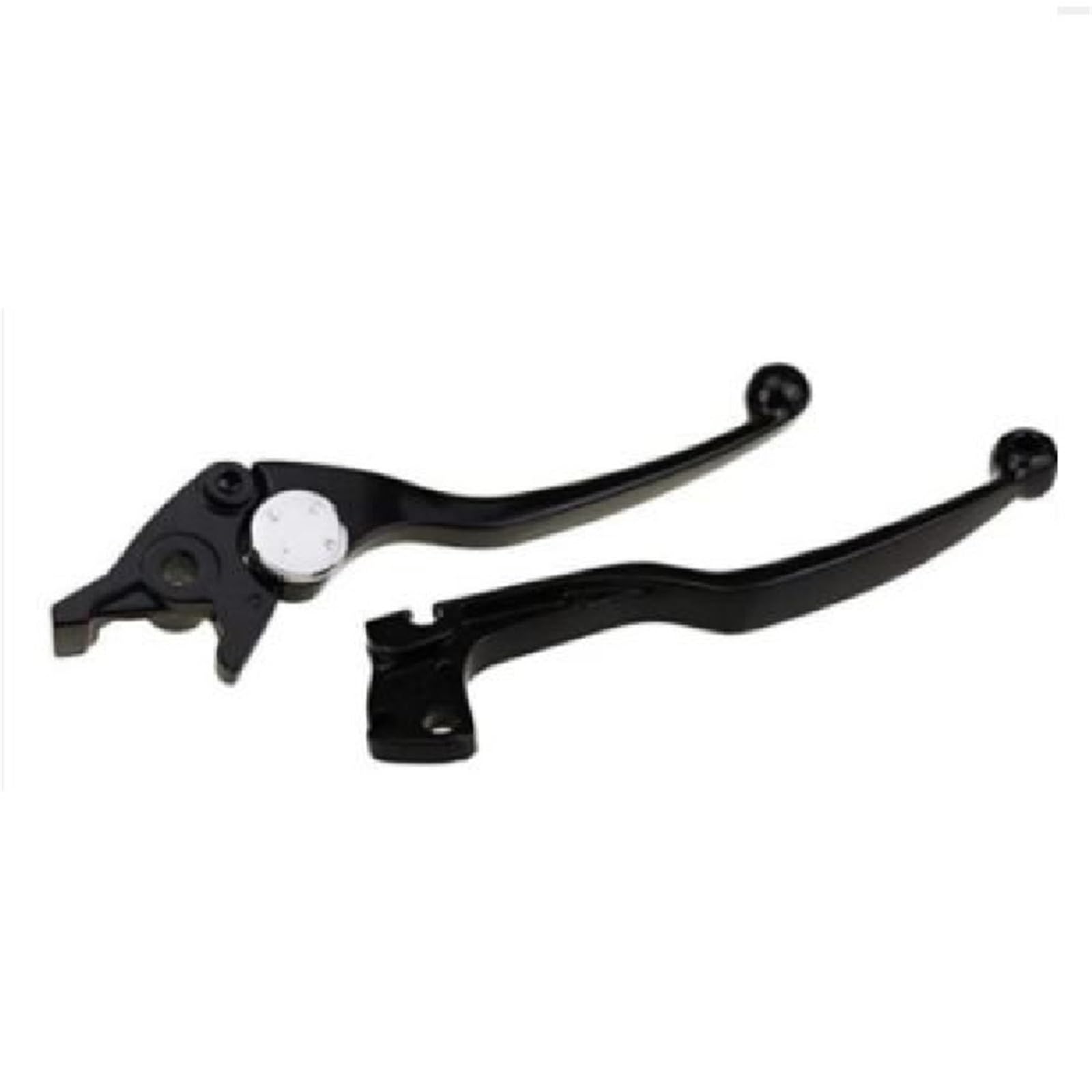 Pbqenxb Break and Clutch Levers for Suzuki for SV650 for SV650S Adjustable Clutch Brake Lever, CNC Aluminum Folding Control(Black)