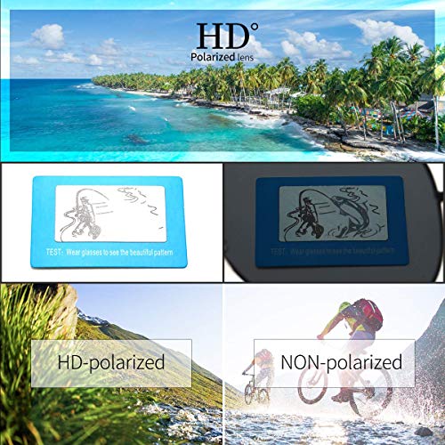 Polarized Sunglasses For Men Women Retro Square Frame Shades Vintage Classic Sun Glasses 100% Uv Blocking 2 Packs #TOP4