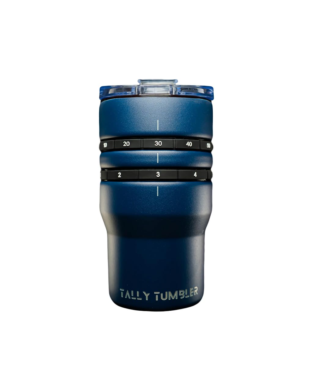 Tally Tumbler 4 en 1 bleu pour en finir avec les fuites et les sacs encombrés