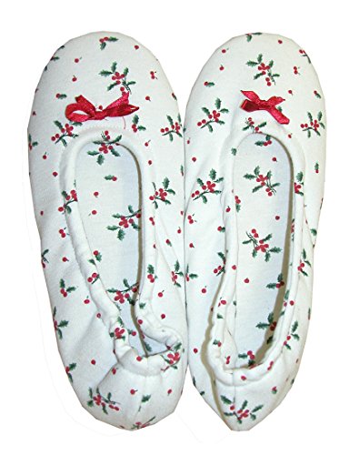 LA CERA Holly Printed Cotton Slippers