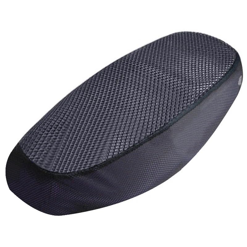 Couvre selle moto respirant pour éliminer les douleurs d'assise et la transpiration en été