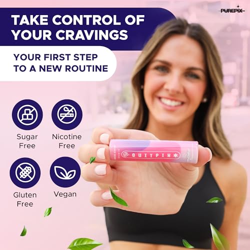 quitpix to help quit smoking extra thick flavored toothpicks with nac amp l-theanine that can help quit smoking - oral fixation - nicotine free - kosher vegan 5 flavors variety pack made in usa