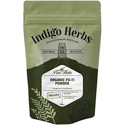Indigo Herbs Organic Fo-ti Powder 100g (Ho Shou Wu) Cover