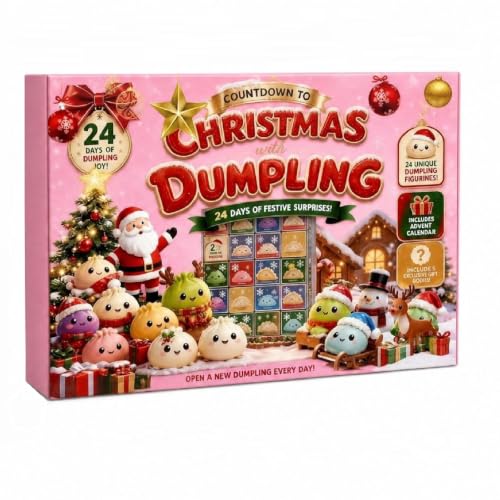 Squishy Advent Calendar 2026 Christmas Gift 24 Days Holiday Decor Countdown - image 1