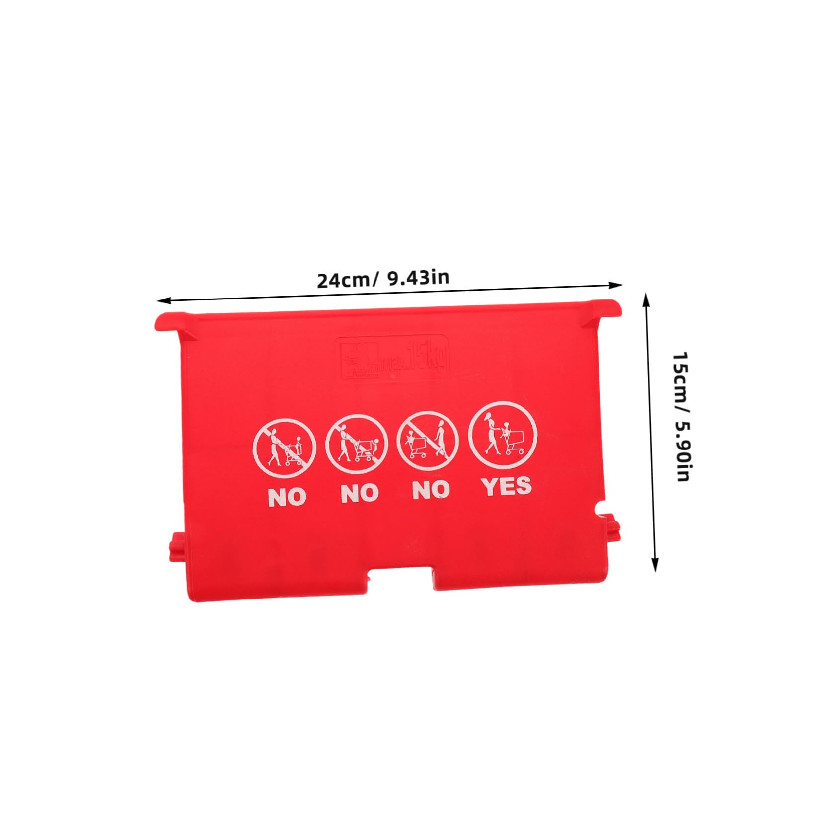 Cart Cover, 48x18x62, Blue, Nylon, Zipper