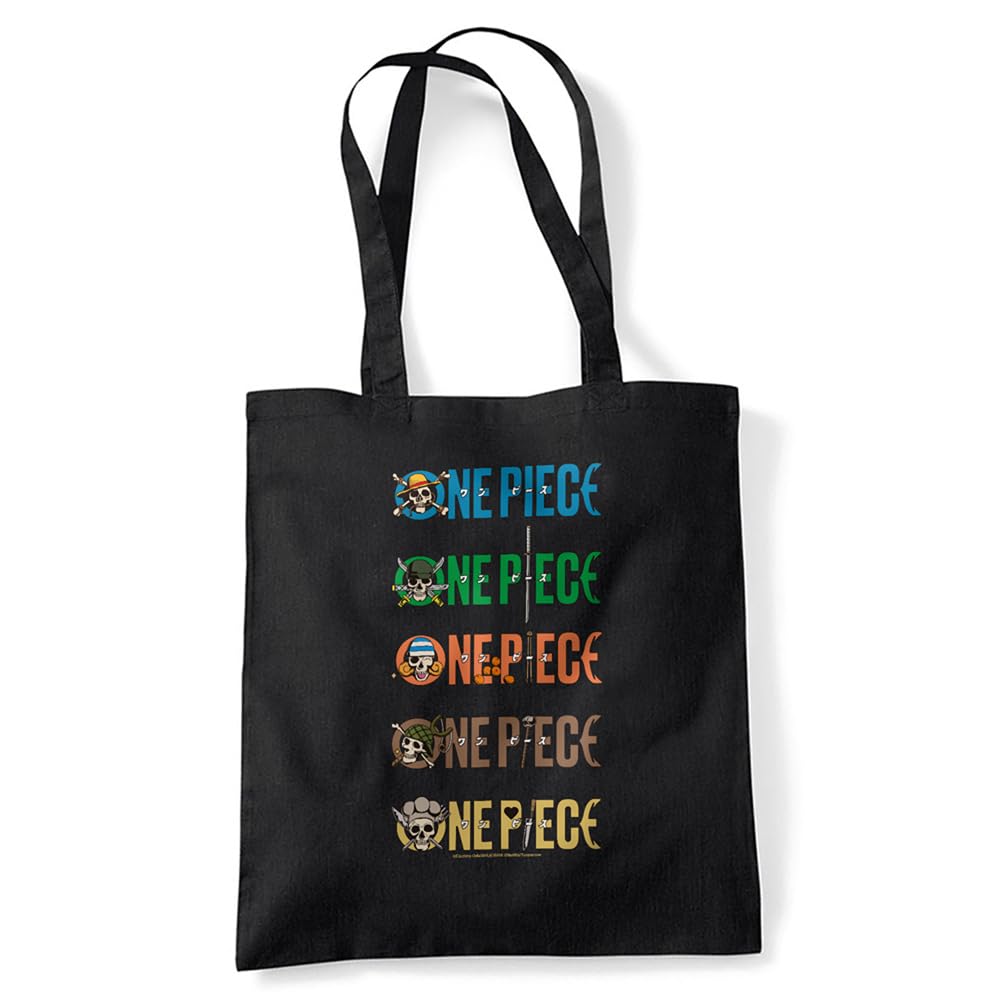 Netflix One Piece Tote Bag - Black - Cotton