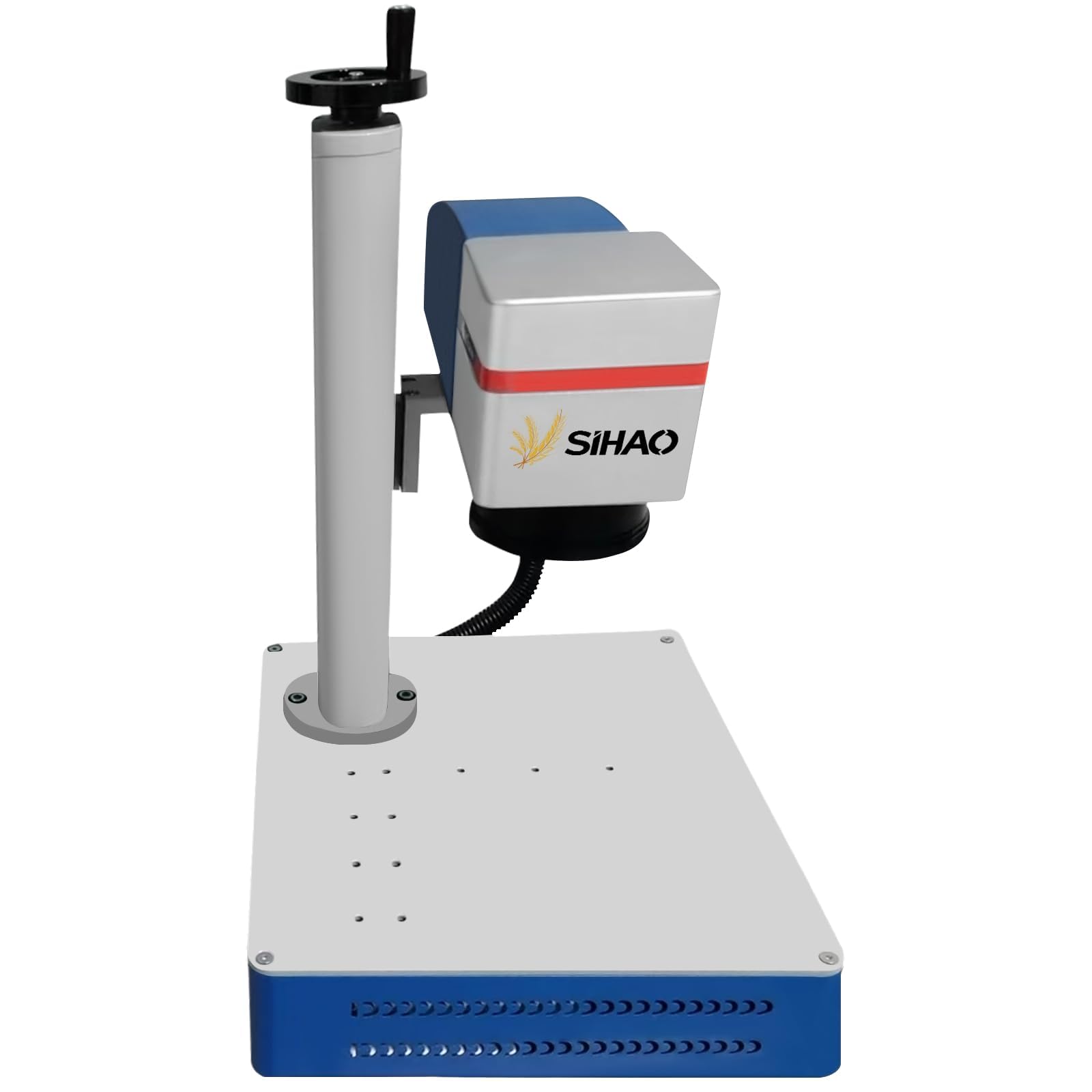 Laser Graviermaschine Metall, Faserlasergravierer 30W Raycus Faserlaser Fiber Laser Engraver Lasergravur 110x110mm 1064nm 220V Präzision 0.01mm für Metall Kupfer Aluminium Stahl etc.