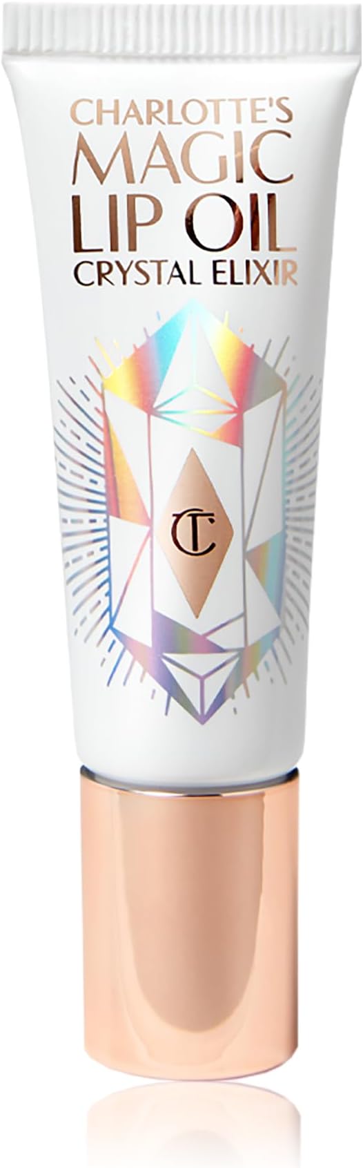 Charlotte Tilbury Magic Lip Oil - Crystal-Infused, Hydrating Lip Oil Infused with Hyaluronic Acid & Plant Extracts to Hydrate & Lock in Moisture - Doubles as an Overnight Mask for Lips