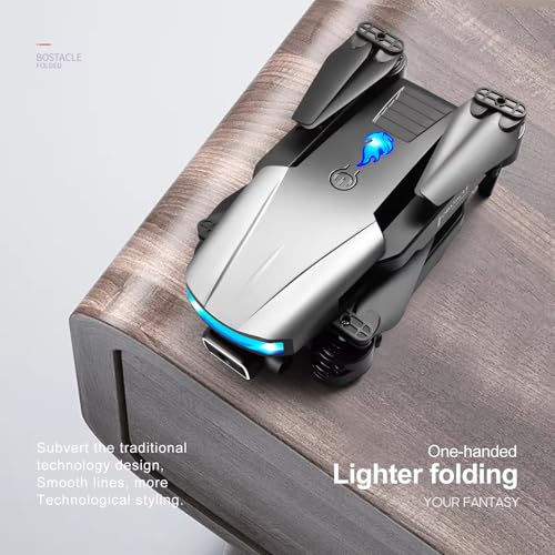 Image of Heattack Olly'S-Drone-With-4K-Camera-Wifi-FPV-1080P-HD-Dual-Foldable-RC-Drone-Altitude-Hold-Headless-Mode-Visual-Positioning-Auto-Return-App-Control-Multicolor-4 (DN6)