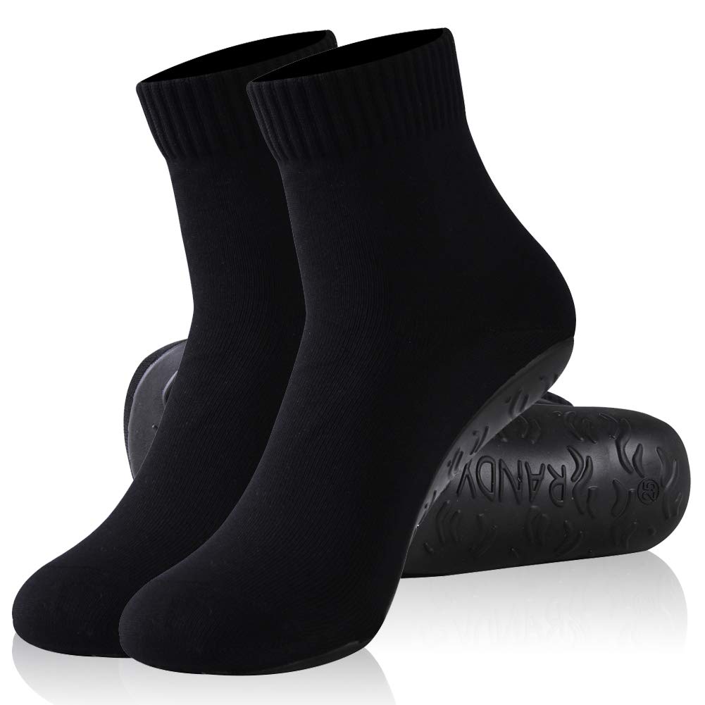 RANDY SUN Womens and Mens Barefoot Quick-Dry Socks, Compressible Not  Waterproof Sand Gift Shoes Provided Protection for Beach Swim Surf Yoga  Kayaking