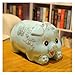 Produktbild Liudan Sparschwein/Spardose Keramik Schwein Piggy Bank große Kapazitäts-Münzen-Piggy Bank Cash Box Perfekte Münze Jar Piggy Bank Nettes Erwachsener Kind Geschenk Blau Weiß Sparschwein für Mädchen