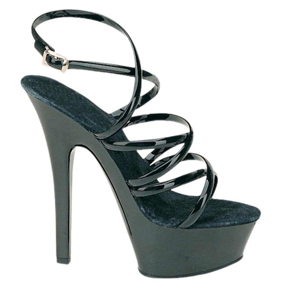 Sandales de mode transparentes à talons hauts 15cm et bout rond - 2