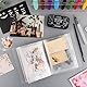 OTCRAFT 40 Seiten/Set A6 Aufkleber Foto Aufbewahrungsalbum; Stempel Stanzformen Aufbewahrungsbuch Organizer Ordner für Postkarten, Aufkleber, Foto, transparente Stempel und Stanzformen 28,4 x 16,3 cm