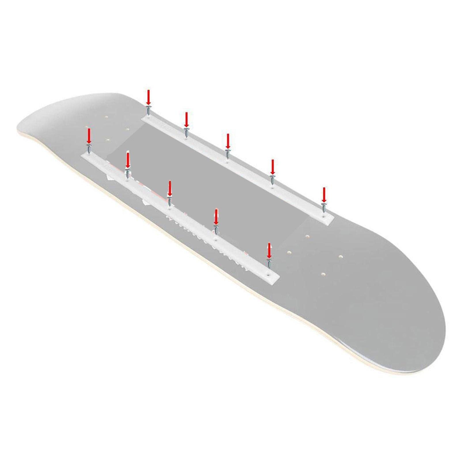 Amazon.com : FytStycale Pair of Longboard Deck Rails with