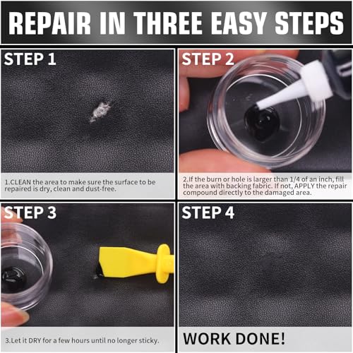 Niub US-LK1 Black Leather Repair Kit thumb #3