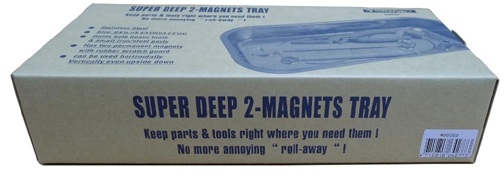 Signet S95059 Deep Magnetic Rectangular Tray
