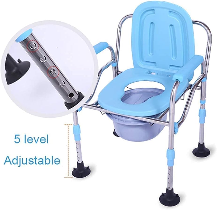 高齢者用歩行器 ベッドサイド便器、便器椅子 トイレフレーム 高架便座