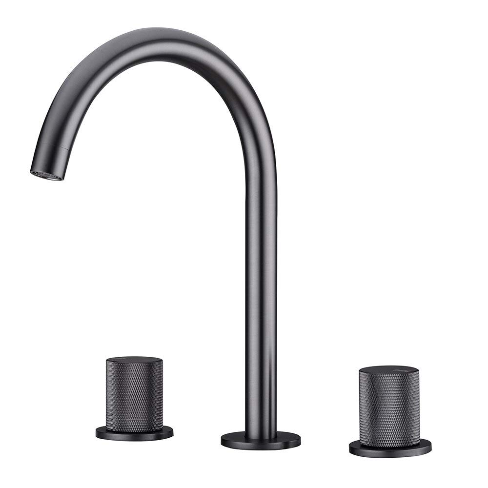 Mitigeur de lavabo pour rénover une salle de bain parentale moderne