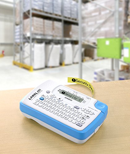 Etiquetadora Casio LCD de 1 linha e 12 dígitos KL-130 Branca