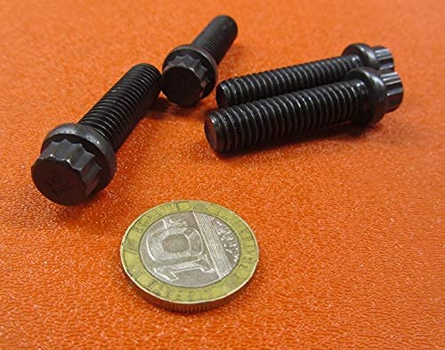 Alloy Steel 12 Point FT Bolts 3/8"-16 x 1.50 Length 25 pcs