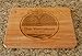 Engraved Handmade Hardwood Cutting Board Personalized and Customized